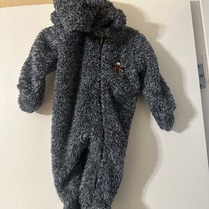 Cozy Gray Kids One Piece